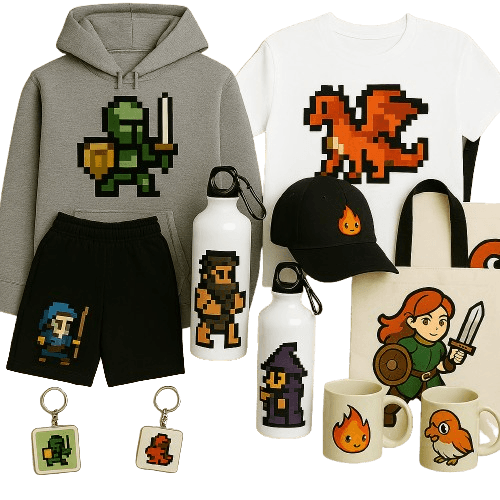 Gaming merchandise preview